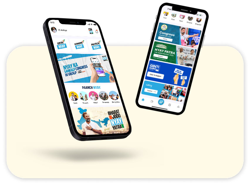 Mobile App Screens